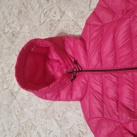 DKNY Pink Down Puffer Jacket Size M - Picture 10 of 16